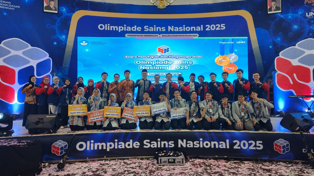 Hebat! MAN 2 Kota Malang Raih Prestasi Terbaik di Olimpiade Sains Nasional 2025