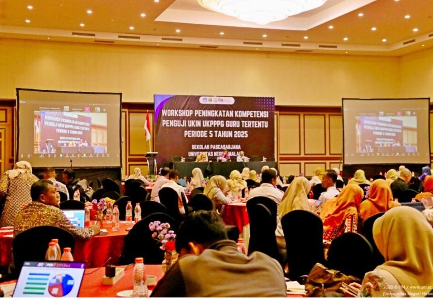 UM Gelar Workshop Penguatan Kompetensi Penguji UKIN UKPPPG 2025