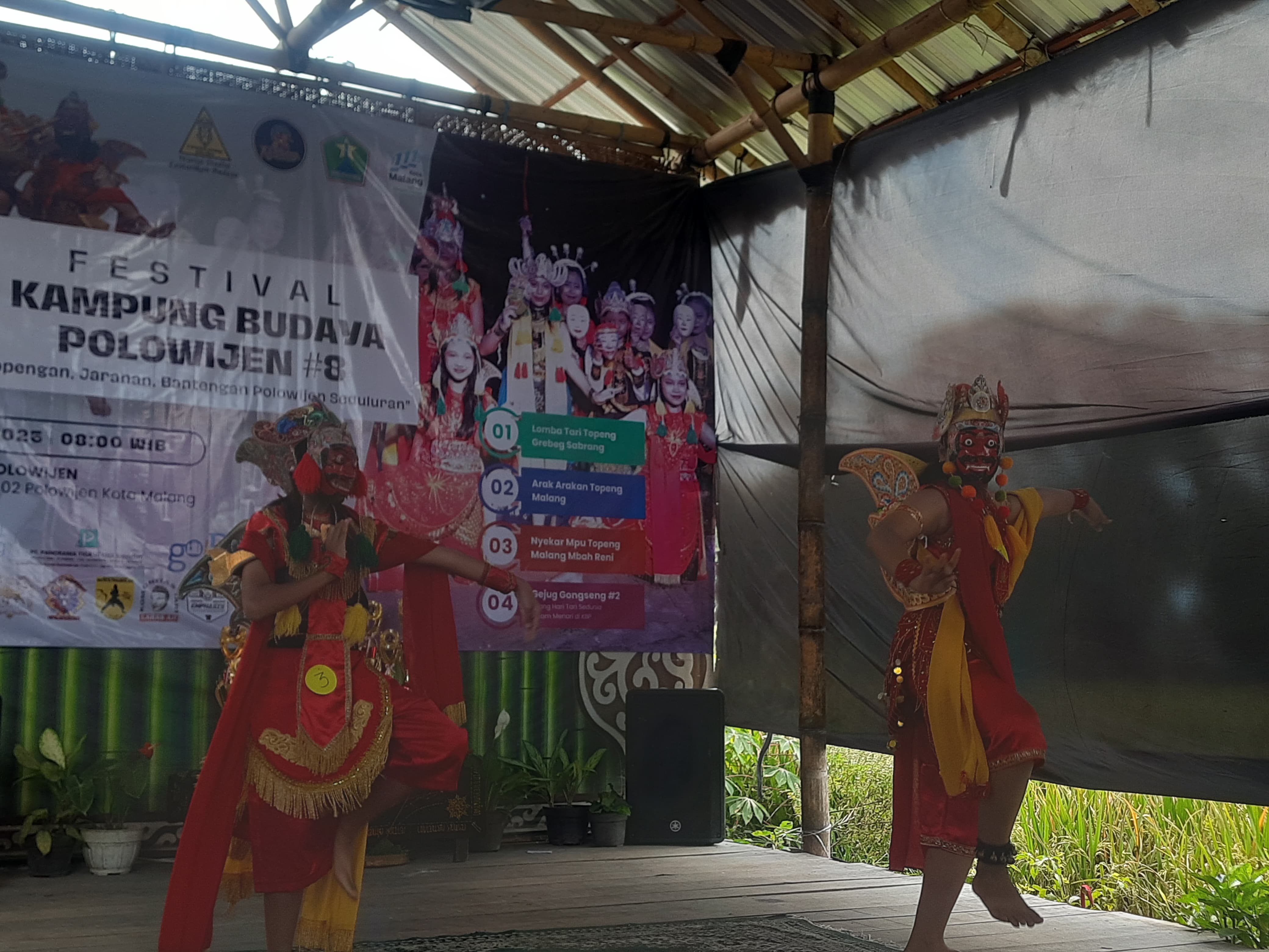 Sewindu Kampung Budaya Polowijen Dirayakan dengan Festival Tari, Ada Tari Topeng Malangan dan Bantengan