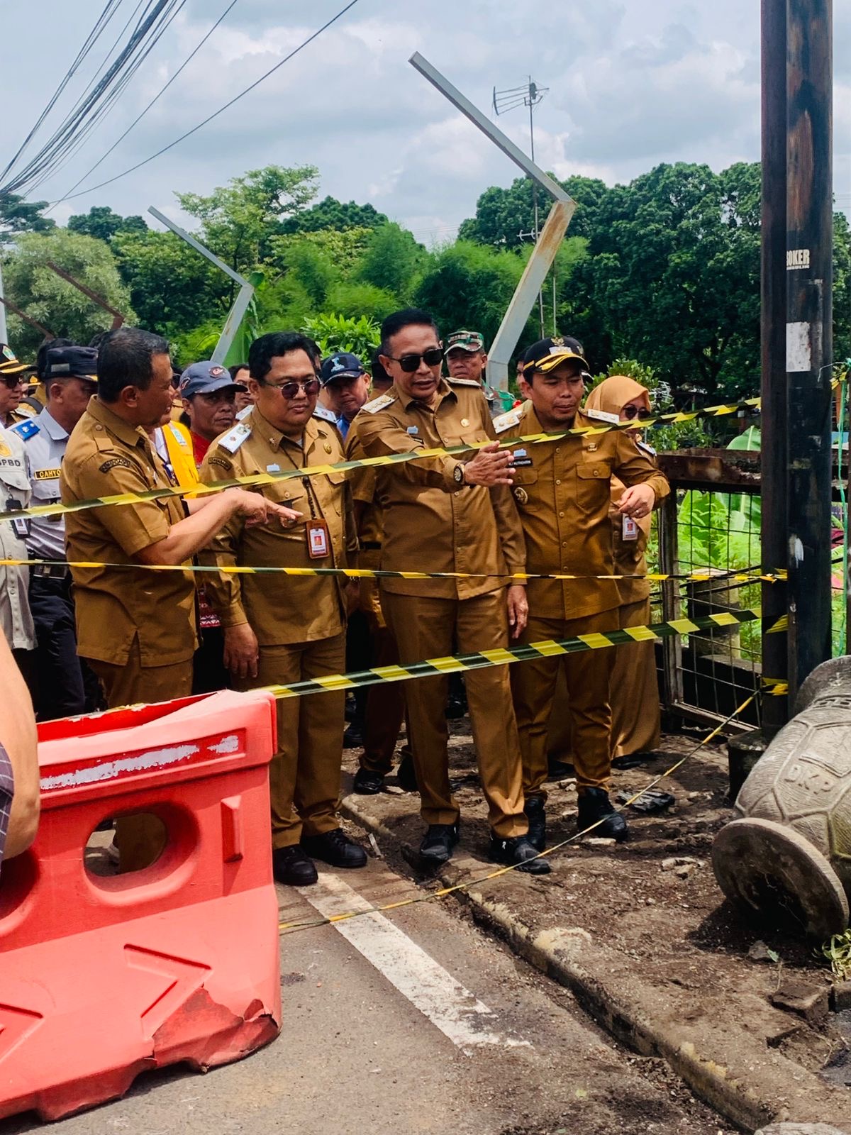 Tinjau Kerusakan Jembatan Brantas, Wali Kota Malang: Sudah Kami Petakan, Kerawanan Cukup Tinggi