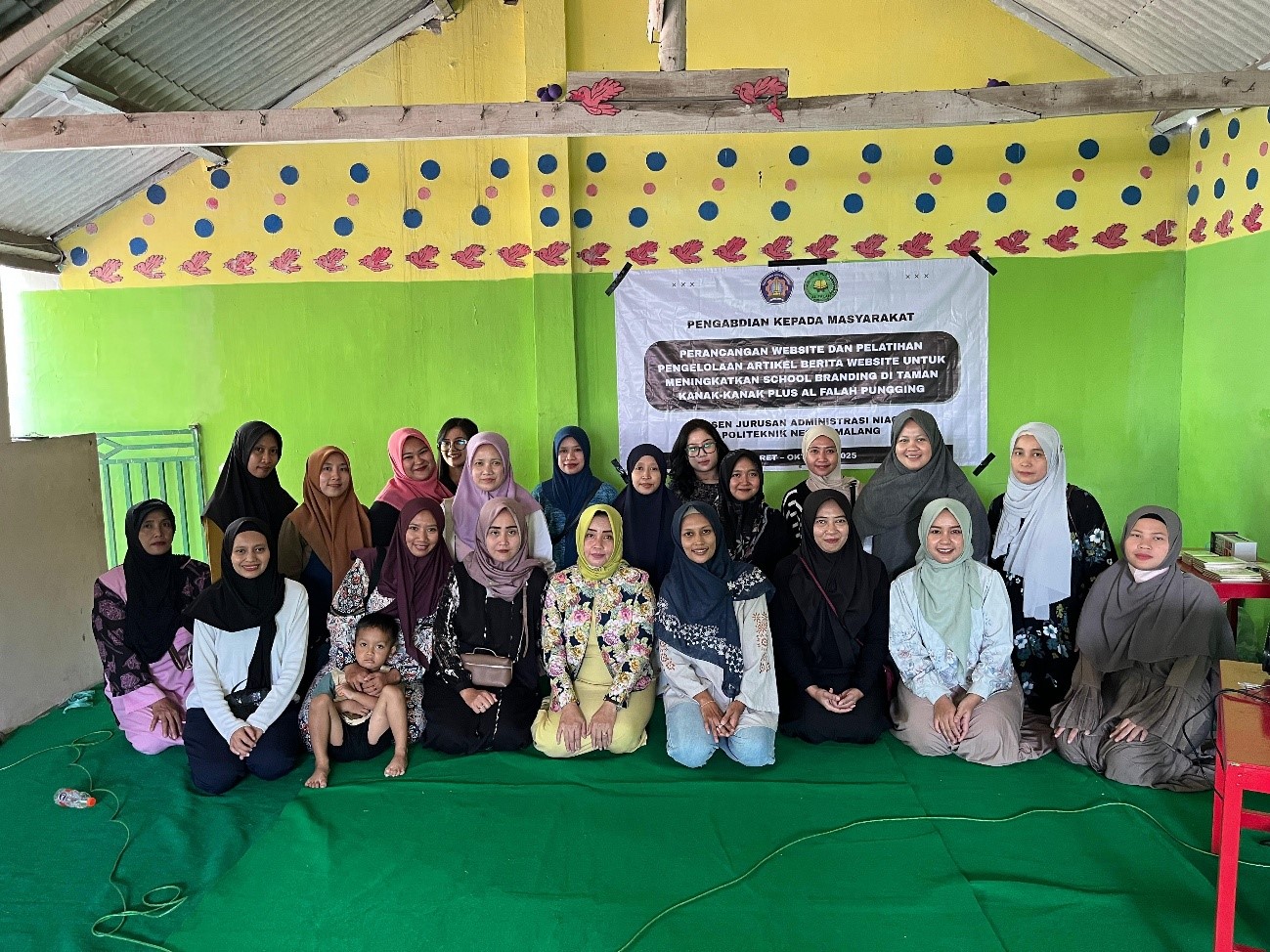 Dosen Polinema Bantu TK Rancang Website dan Pelatihan Konten untuk Kuatkan School Branding