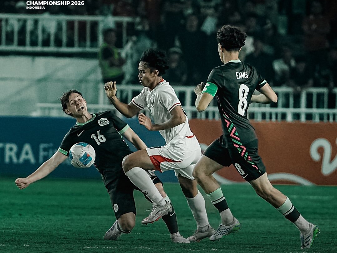 Piala AFF U-19 2026, Timnas Indonesia Kalah Dramatis 0-1 dari Australia