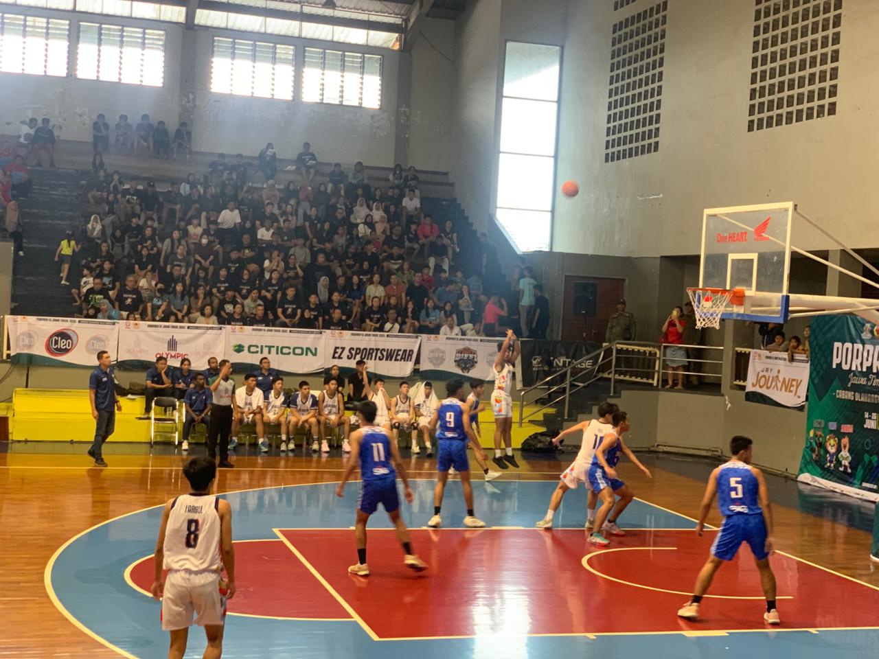 Libas Kabupaten Tuban 88–41, Tim Basket Putra Kota Malang Melenggang ke 8 Besar Porprov IX