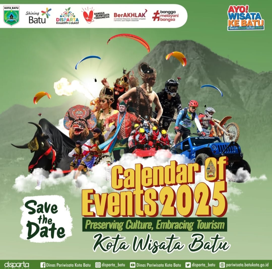 Kalender Event Kota Batu 2025 (1): Banyak Pentas Budaya dan Tiga Lomba Bike Sport pada Januari-Juni