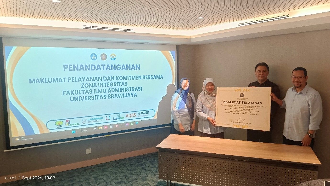 FIA UB Perkuat Zona Integritas, Pelayanan Transparan dan Akuntabel Jadi Komitmen Baru