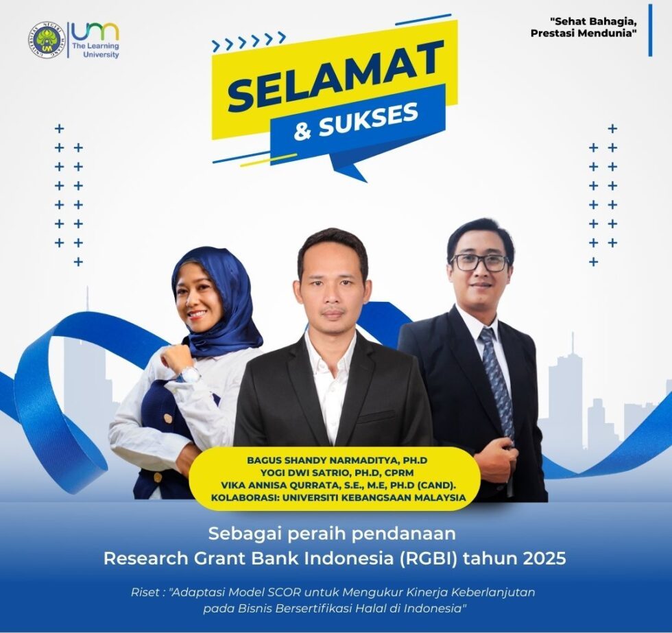 Tim Universitas Negeri Malang Raih Pendanaan RGBI 2025 dari Bank Indonesia