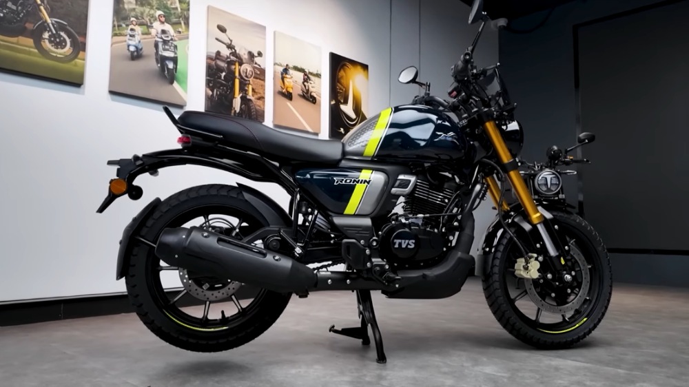 TVS Ronin Midnight Blue 2026 Resmi Jadi Varian Baru, Bawa ABS Dual Channel dan Mesin 225 cc