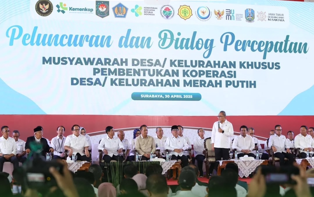 Diskoperindag Kota Batu Gelar Musyawarah untuk Monitoring Pembentukan Koperasi Merah Putih