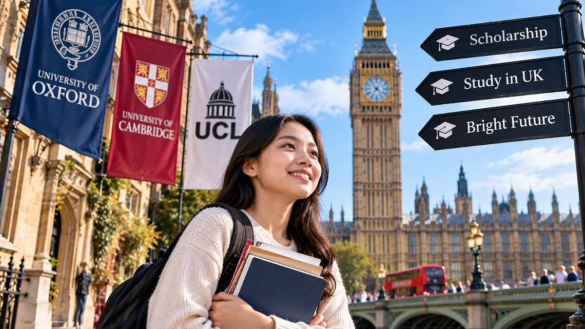 6 Beasiswa S1 ke Inggris, Ada Oxford dan Cambridge dengan Biaya Kuliah hingga Fully Funded!