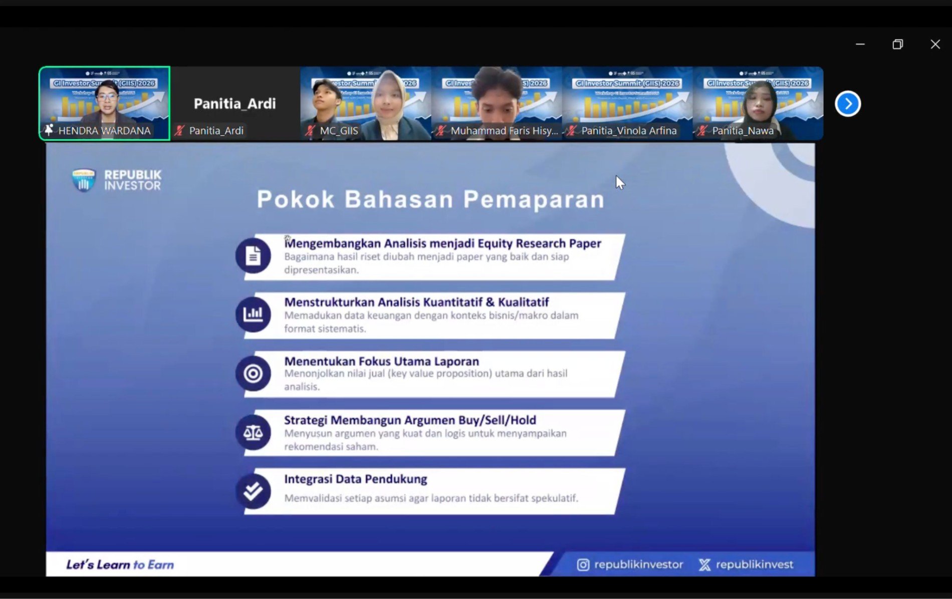 80 Peserta Ikuti Workshop FIA UB, Belajar Riset Saham hingga Financial Modeling