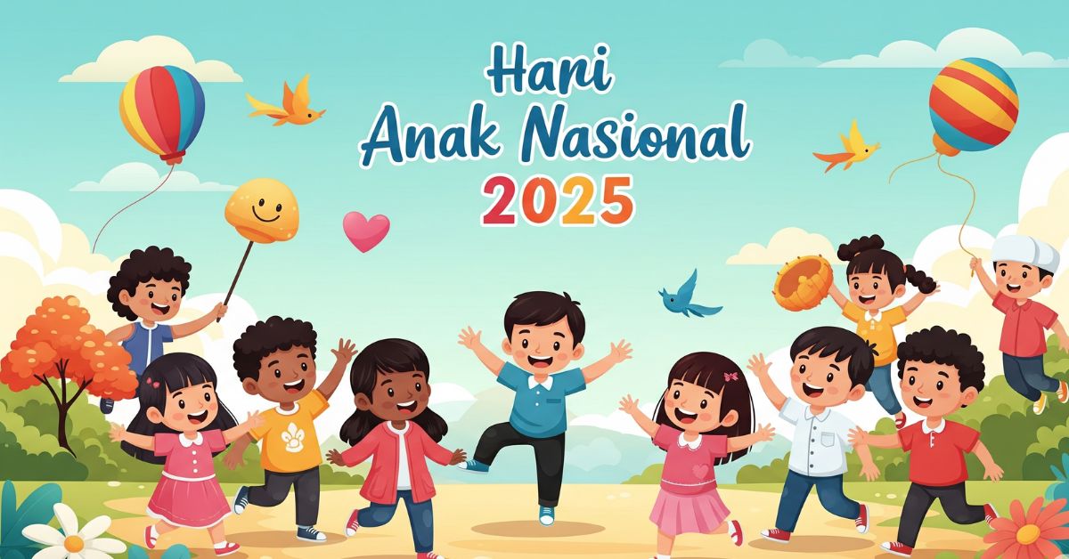 23 Juli Hari Anak Nasional, Dari Momen Liburan Sekolah, Agar Anak Lebih Ceria dan Lincah 