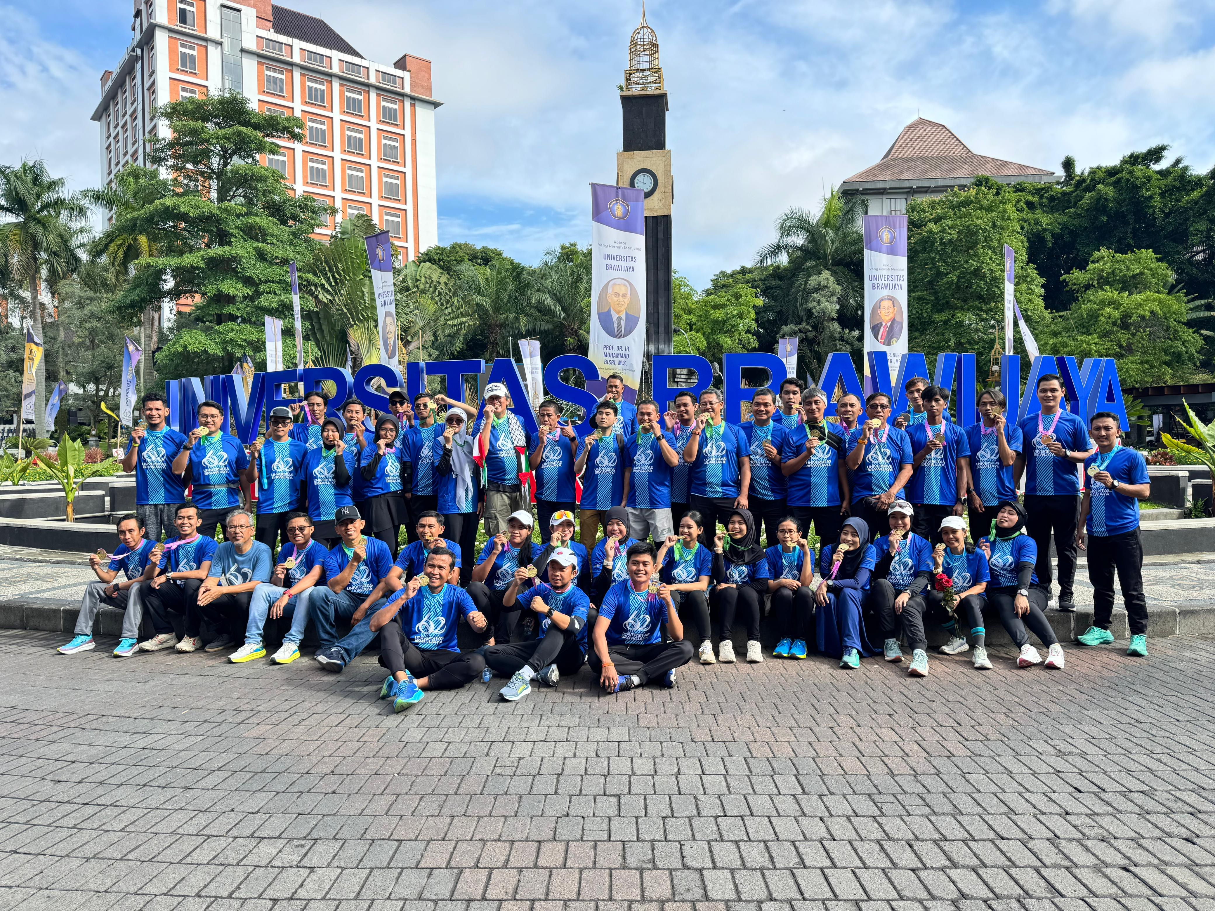 Kisah Endah, Peserta Maraton Dies Natalis UB: Berat Saat Lari Malam di Cangar, Alhamdulillah Semua Finish