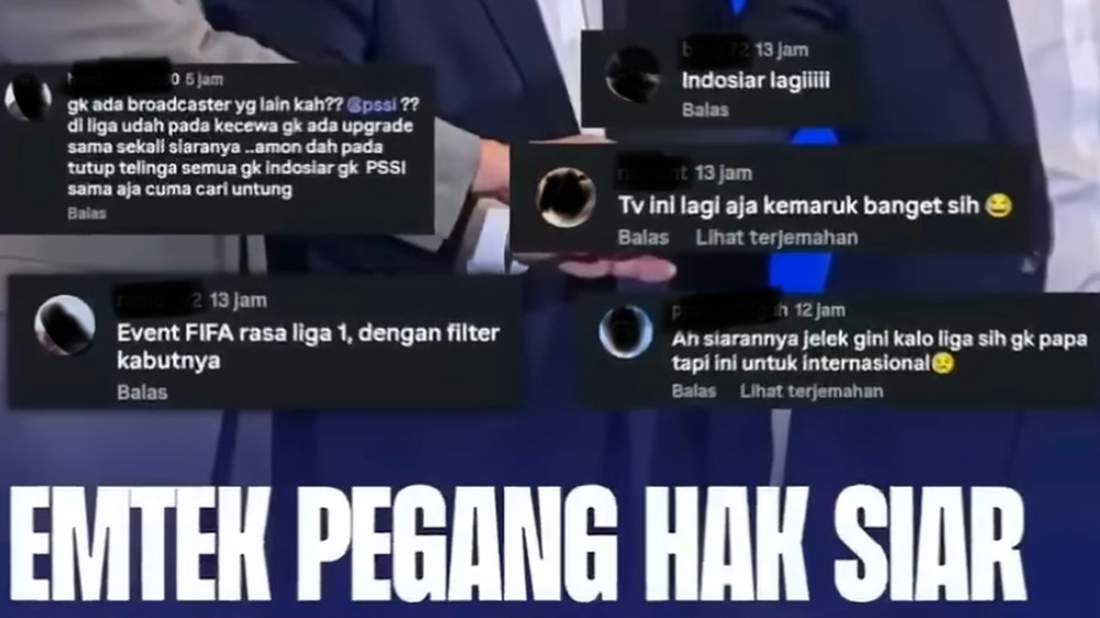 Reaksi Netizen soal FIFA ASEAN Cup 2026 Disiarkan EMTEK, Kualitas Gambar Disorot