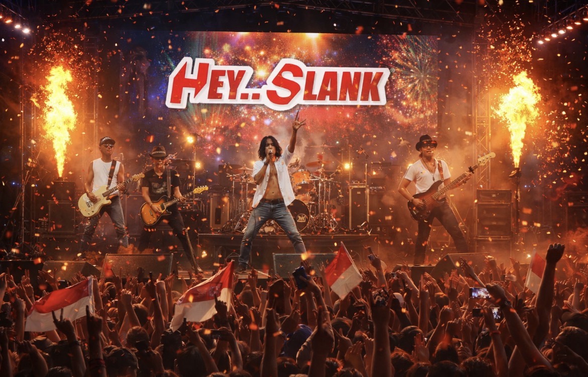 Hey Slank Siap Guncang Malang, Konser “Berani Kita Beda Tour” Digelar 19 April 2026