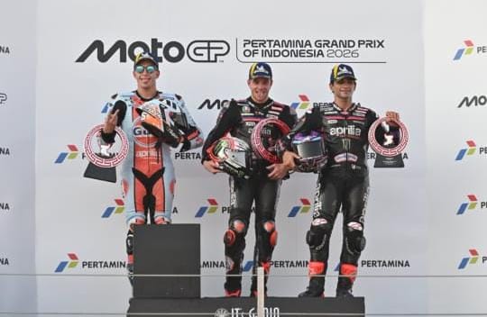 Klasemen MotoGP 2026 Usai GP Mandalika: Jorge Martin Geser Marc Marquez