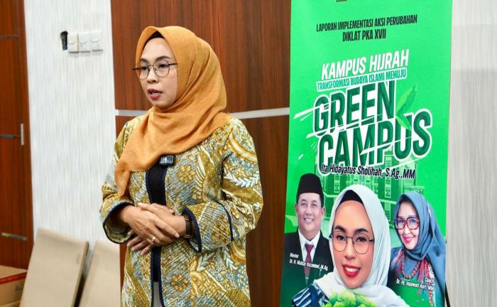 Kenalkan Kampus Hijrah untuk Tranformasi Green Campus, Wakil UIN Malang Raih Penghargaan Nasional
