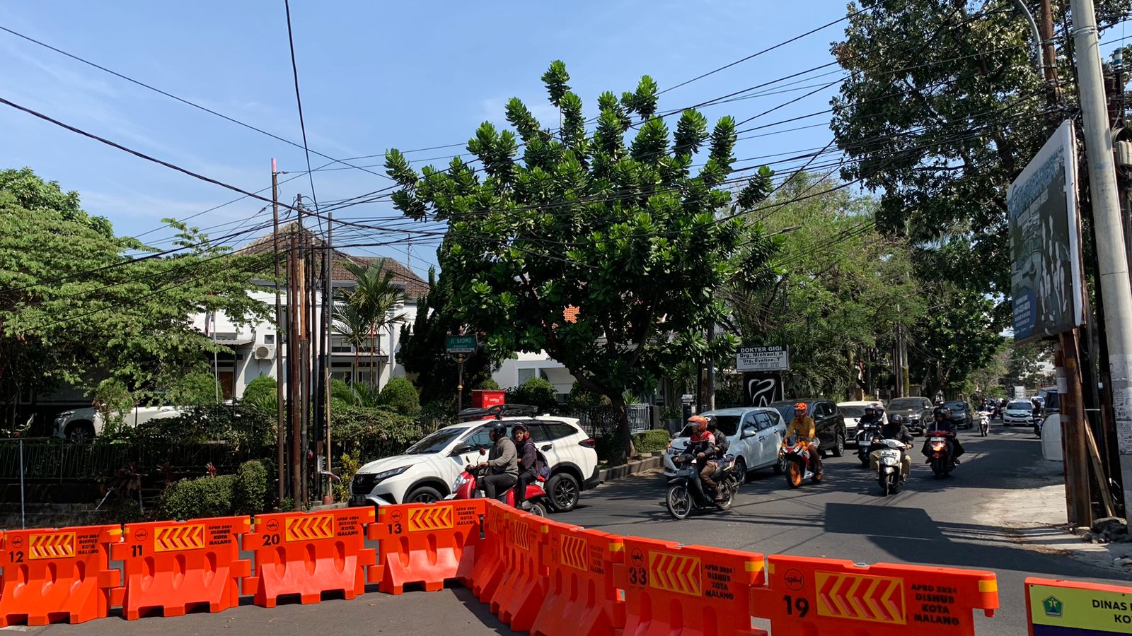 Sepekan Uji Coba Jalan Buring Dua Arah, Kemacetan Masih Terjadi di Beberapa Titik