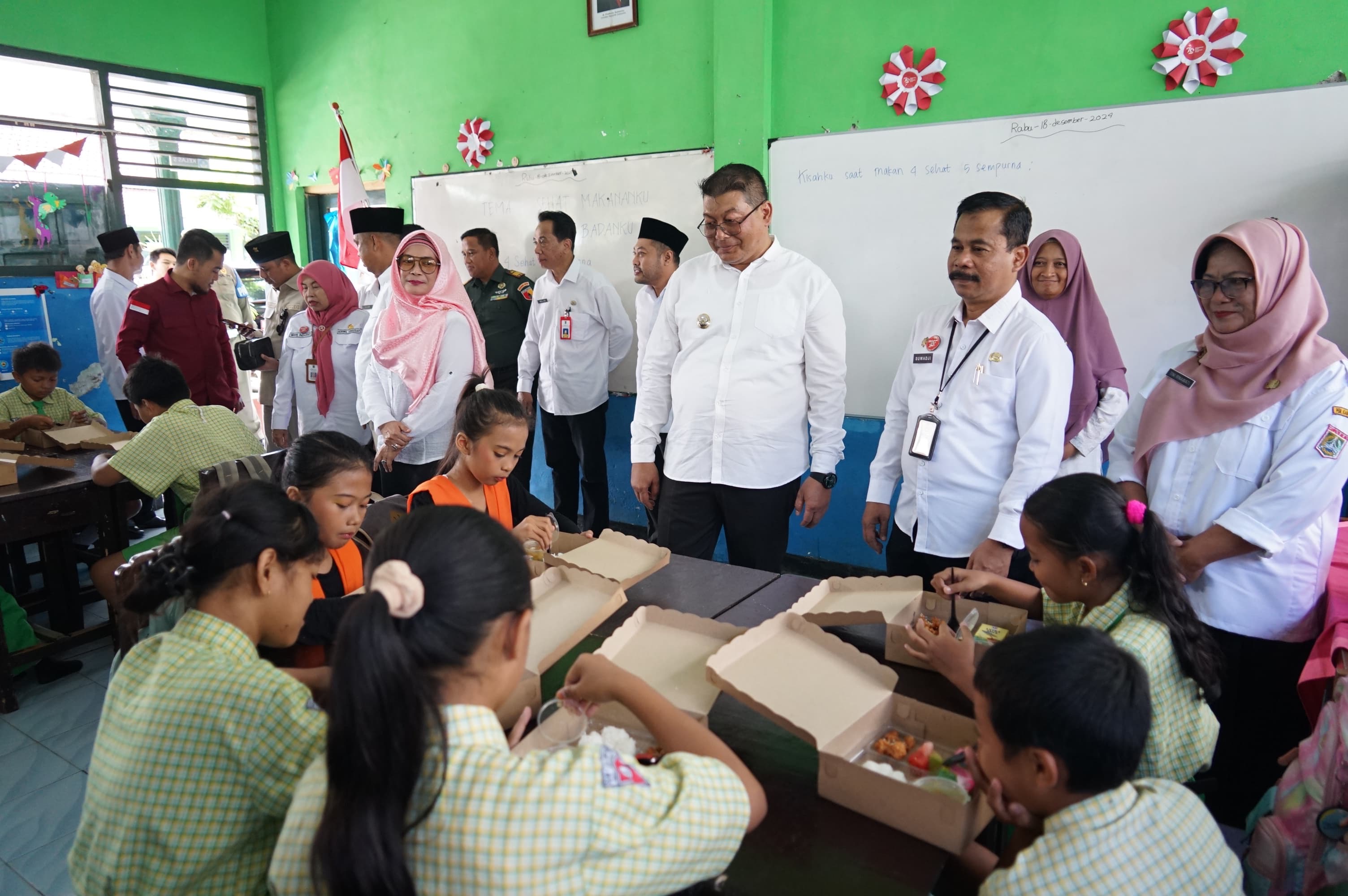 Pemkab Malang Terus Simulasi Program Makan Bergizi, Siapkan Paket Rp 15 Ribut/Porsi