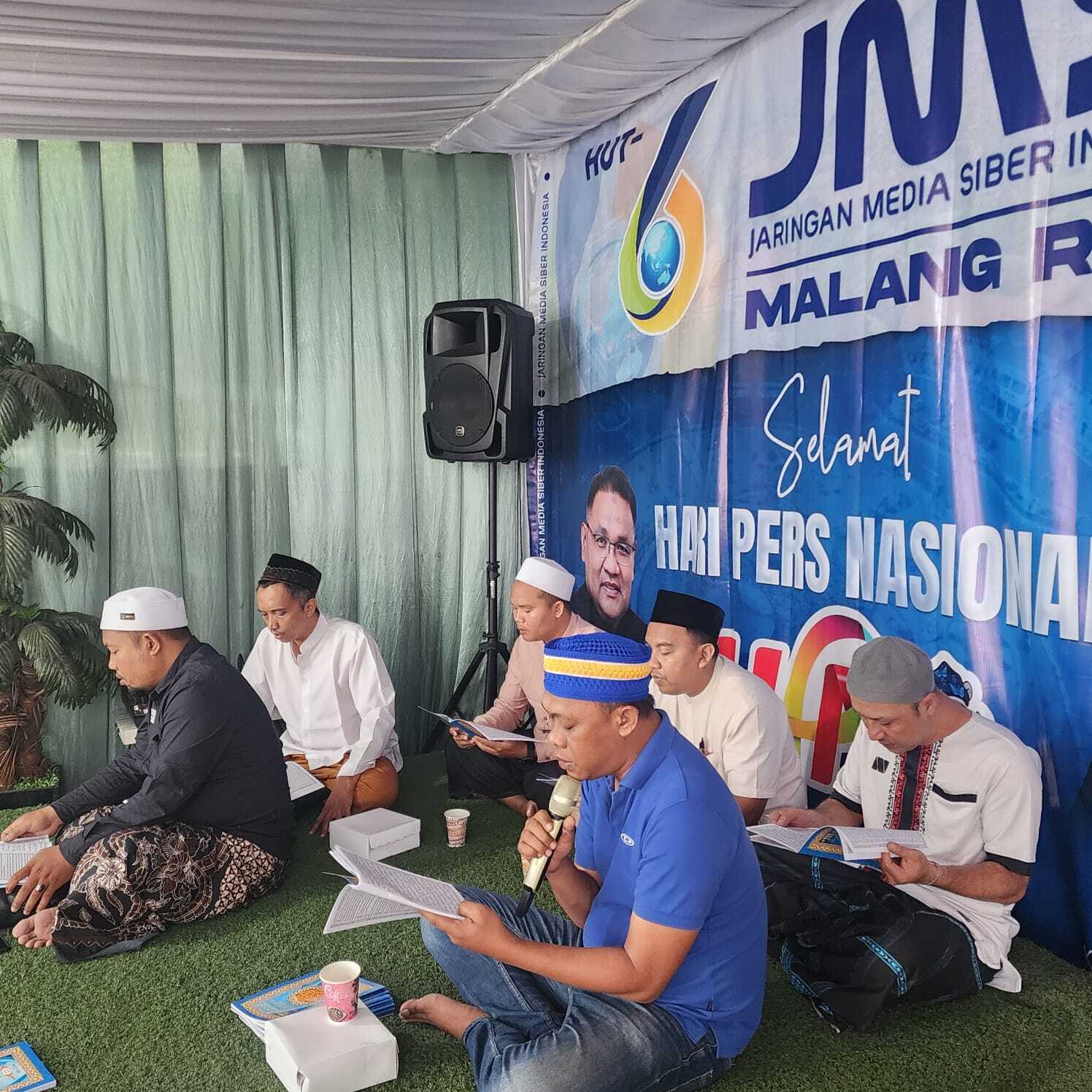 JMSI Malang Raya Khataman-Tumpengan, Peringati HUT ke-6 dan HPN 2026 dengan Refleksi Etika Pers