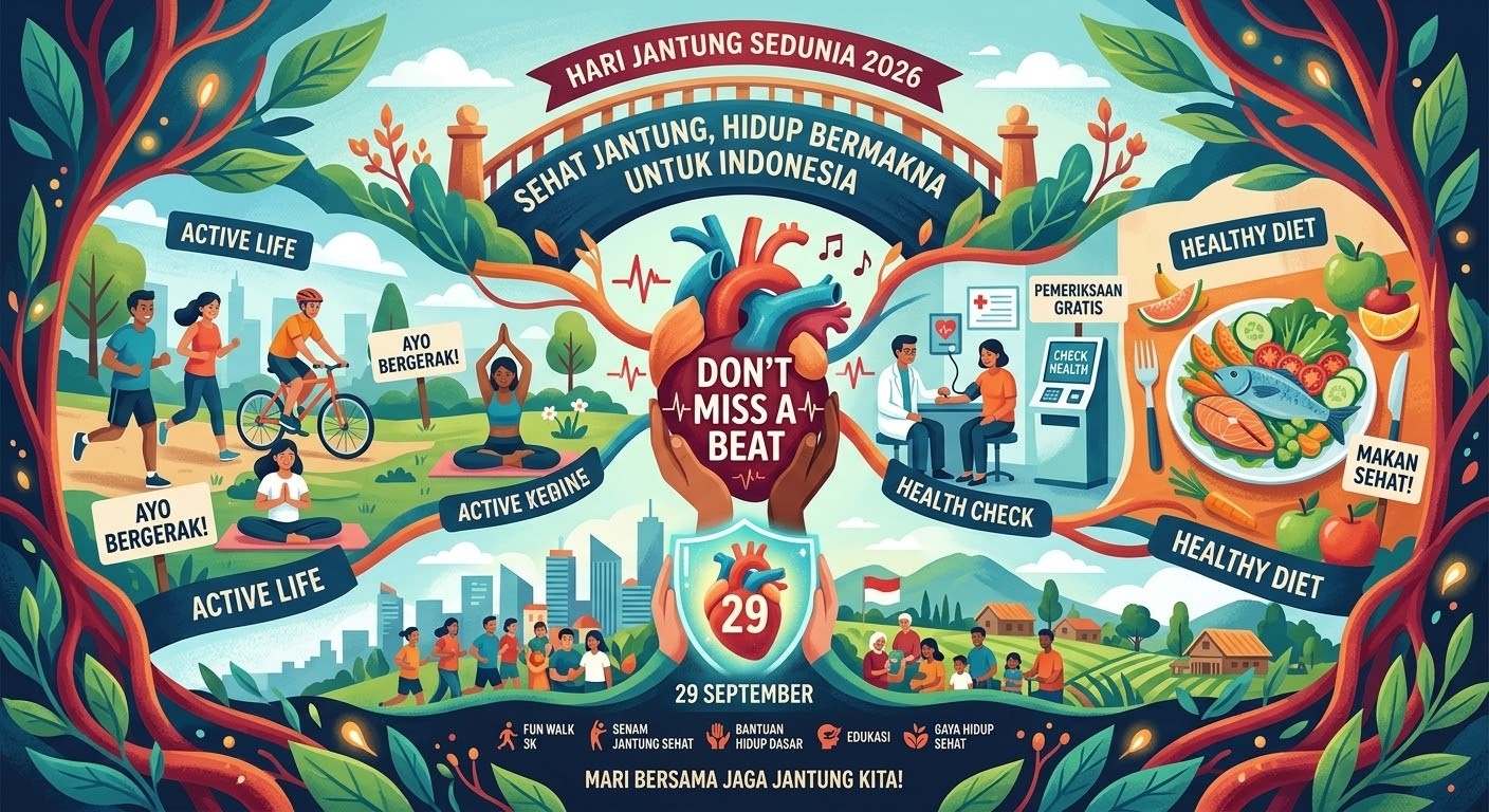 Hari Jantung Sedunia 29 September: 3.460 Kematian Jantung di Kabupaten Malang, Bagaimana Kota Malang dan Batu?