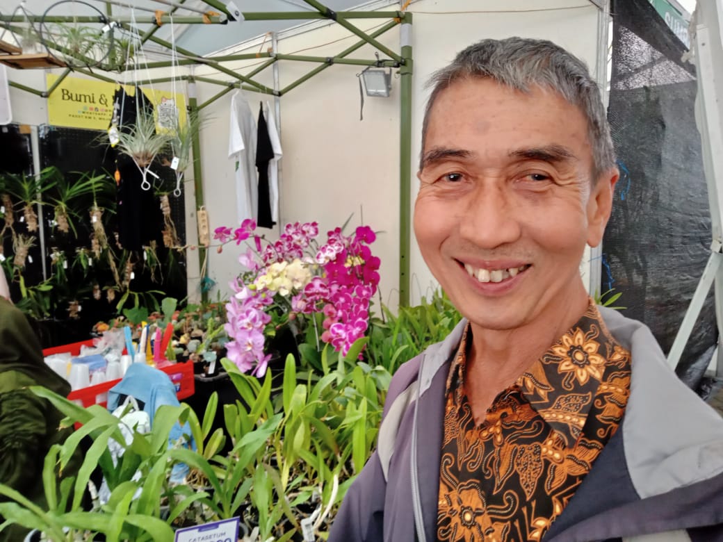 Budi Sugiarto, Salah Satu Figur Sentral Pengembangan Anggrek di Malang Raya