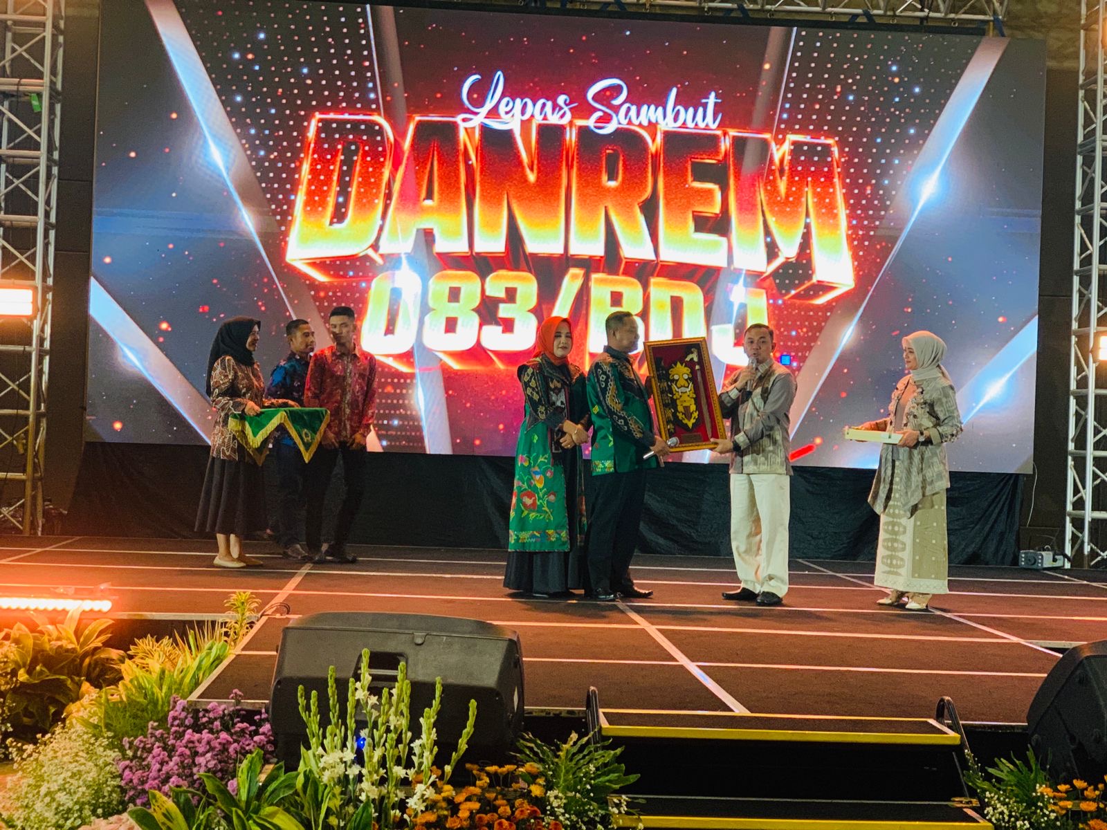 Danrem 083 Resmi Berganti, Kolonel Wahyu Siap Perkuat Sinergi Wilayah