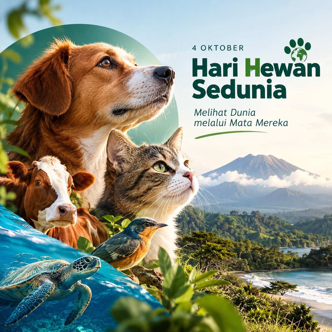 Melihat Dunia melalui Mata Hewan di Malang Raya, Pesan Hari Hewan Sedunia 2026