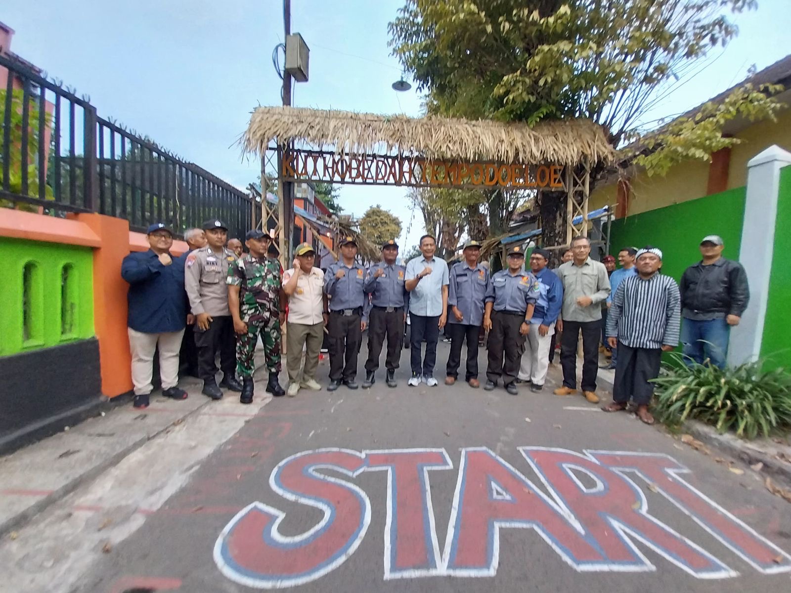 Jalan Muharto Disulap Jadi Wajah Malang Dahulu Kala lewat Acara Kutho Bedah Tempo Doeloe   