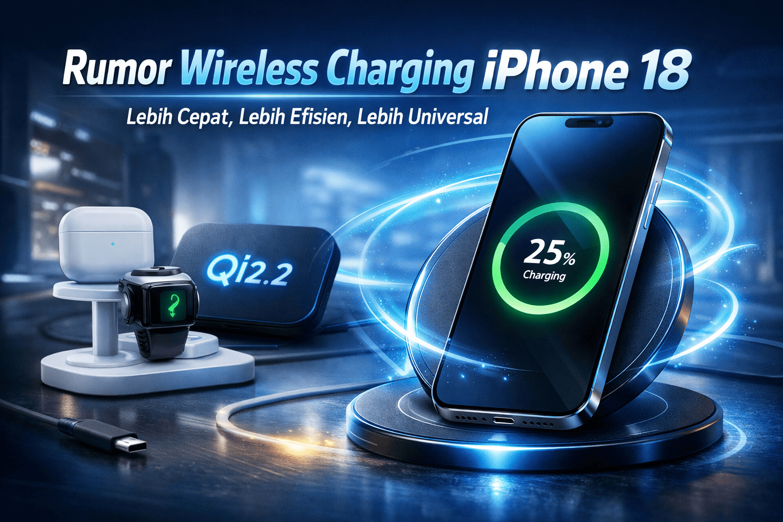 Rumor Wireless Charging iPhone 18: Lebih Cepat, Lebih Efisien, Lebih Universal
