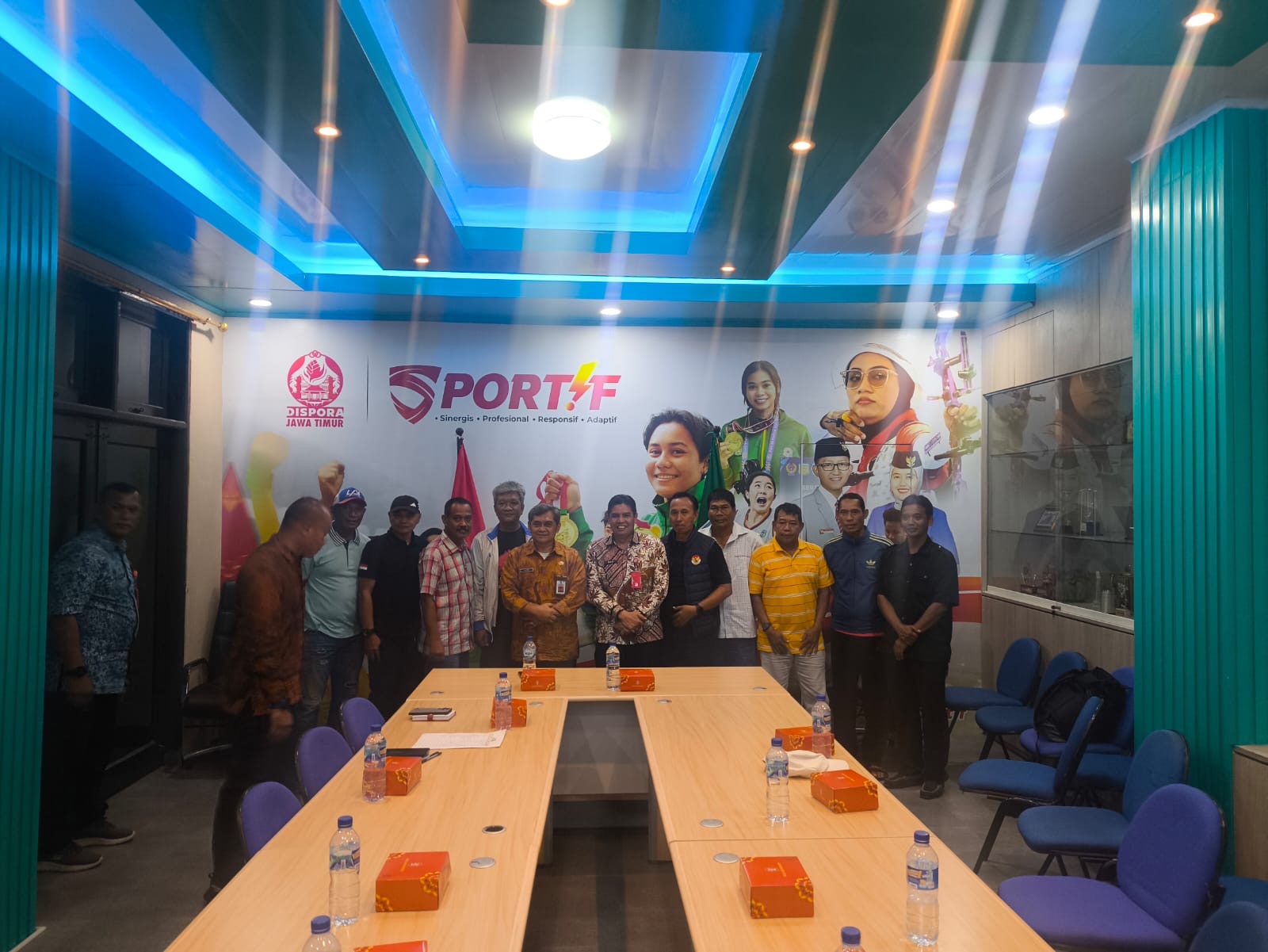 Bledeg Biru Sportainment-Persema Reborn Diajak Kolaborasi Dispora Jatim Bangun Ekosistem Inovasi Sepak Bola