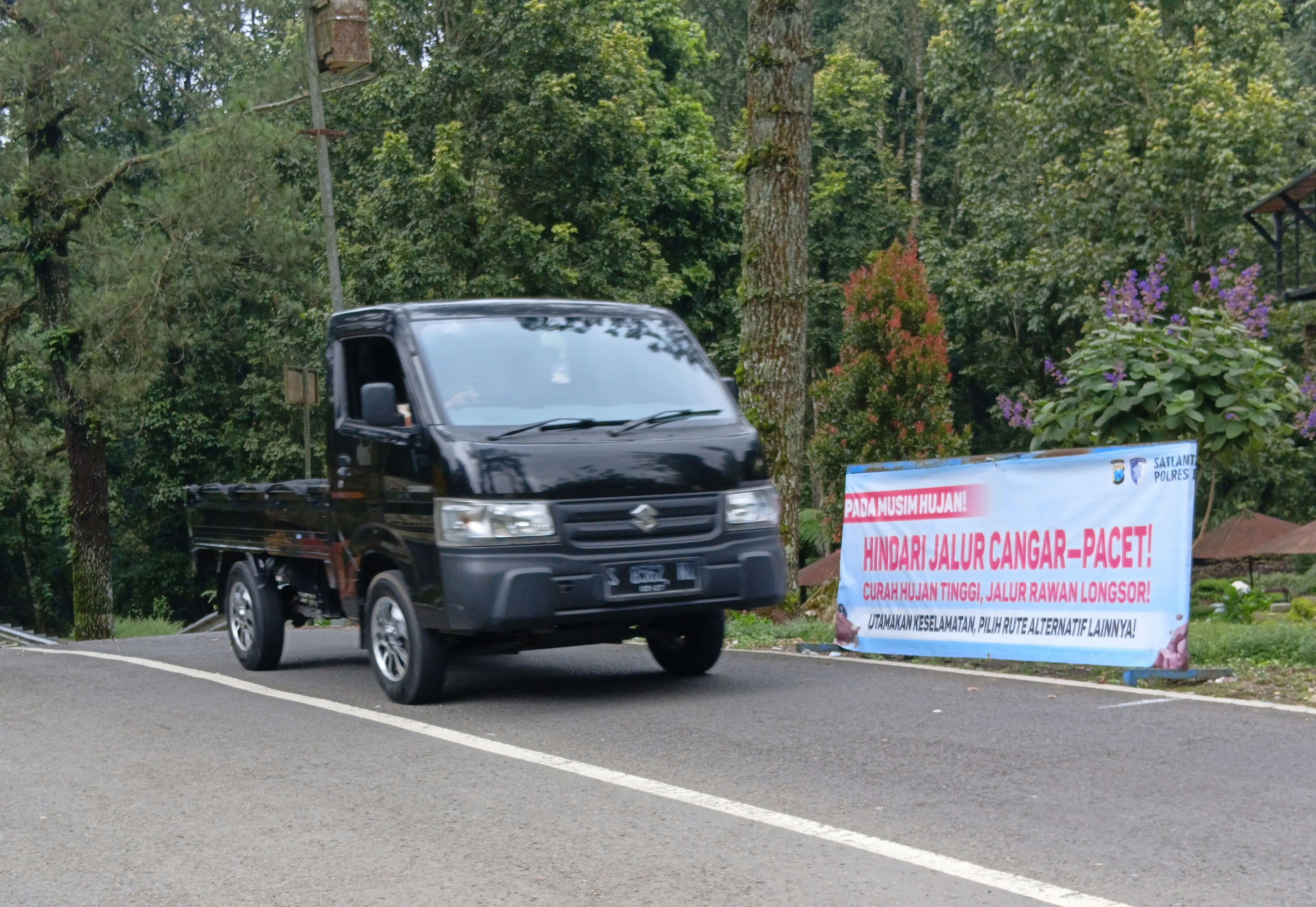 Jalur Batu-Cangar-Mojokerto Berlaku Buka Tutup Bergantung Kondisi Cuaca 