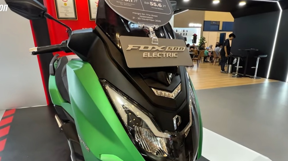Polytron Fox 500 Resmi Meluncur, Motor Listrik 5.000 Watt dengan Top Speed 130 Km/Jam
