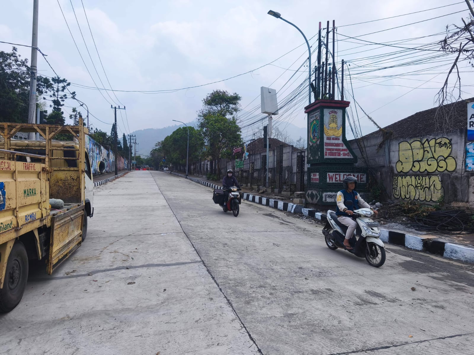 Jalan Hasanuddin Batu Siap Dibuka, Tunggu Pemasangan Traffic Light