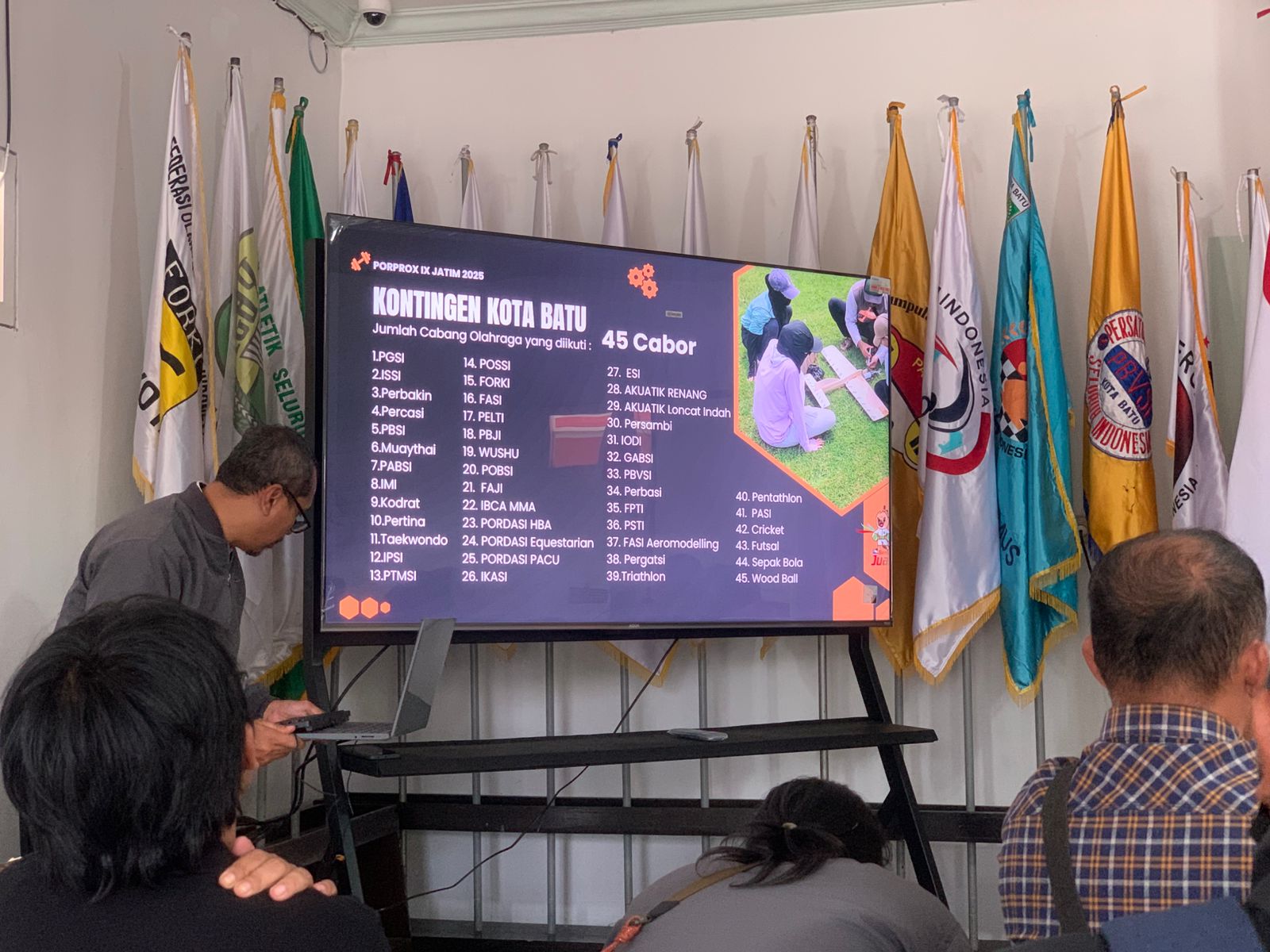 Dengan 535 Atlet Plus Jargon Semangat Juara, Kota Batu Mantab Bidik 10 Besar Porprov IX Jatim