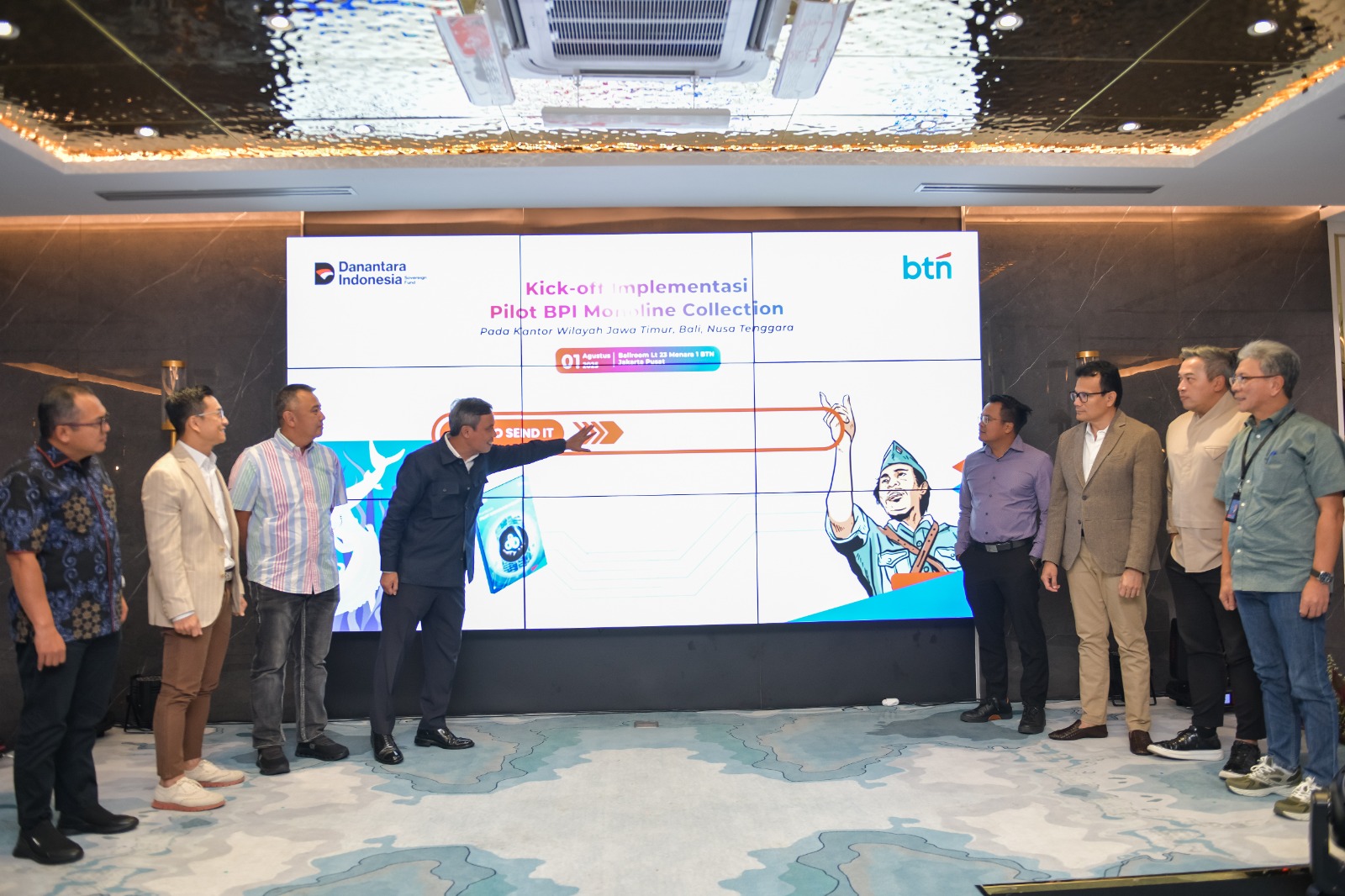 BTN luncurkan Operating Model Baru untuk Tingkatkan Produktivitas dan Efisiensi Proses Bisnis Collection