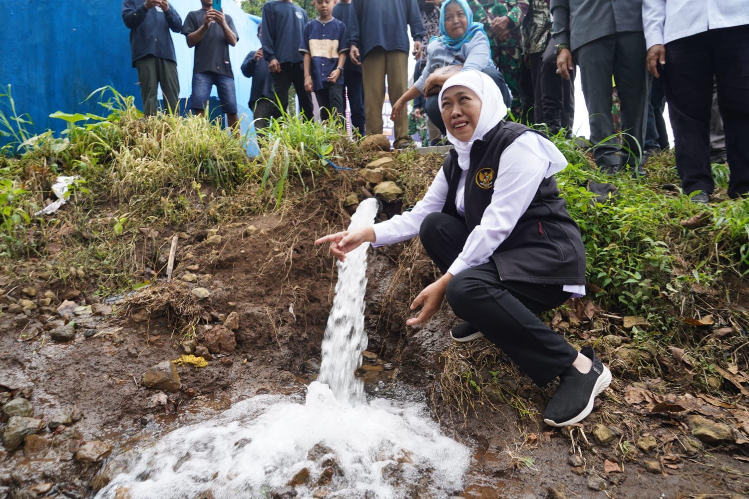 SPAM Dusun Sumbul Diresmikan Gubernur Jatim, Warga Kini Bisa Nikmati Air Bersih