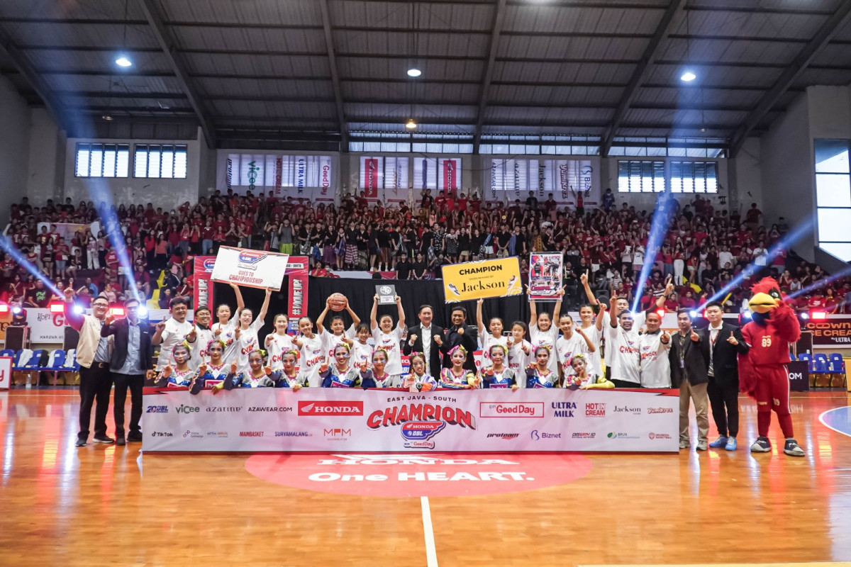 Tim Putri Kosayu Juara Baru DBL Seri Jatim Wilayah Selatan di Malang  