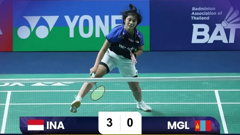 Badminton Asian Games 2026: Indonesia Tak Kehilangan Gim, Mongolia Dihantam 3-0