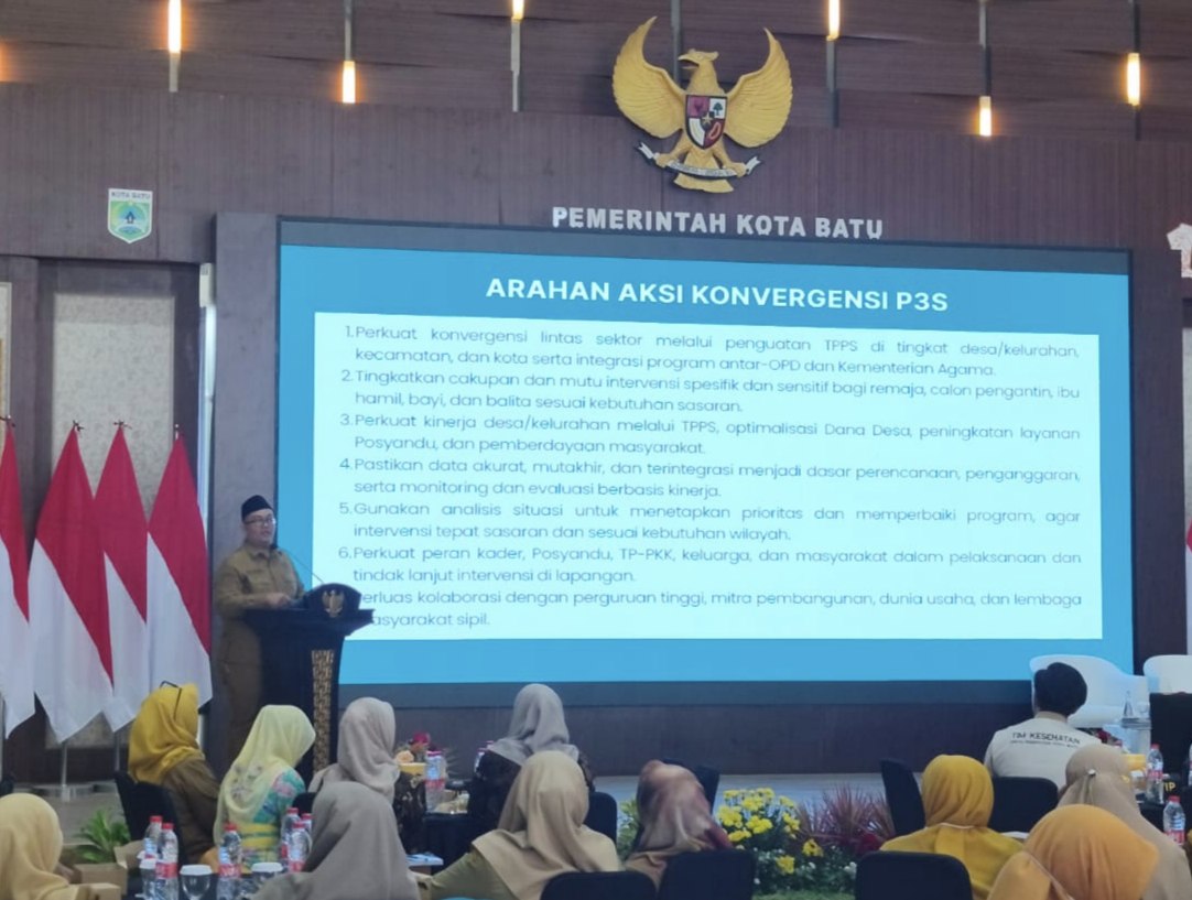 Stunting Kota Batu Naik 2 Persen, Sekda: Jangan Tutupi Data, Percepat Intervensi