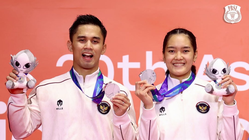 Final Ganda Campuran Asian Games 2026: Amri/Nita Raih Medali Perak