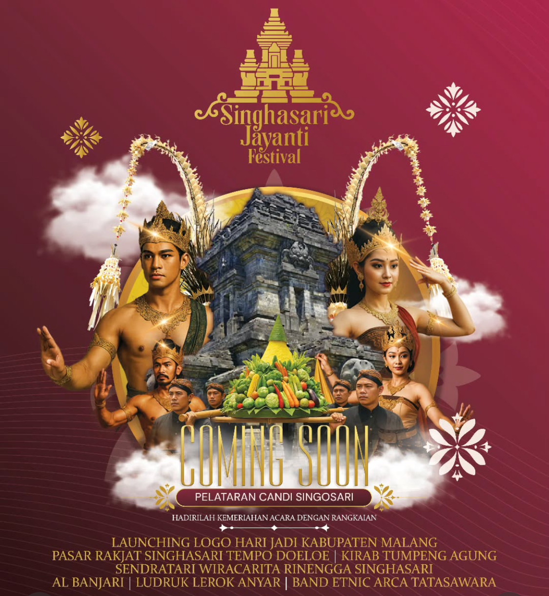 Singhasari Jayanti Festival 2025 Siap Digelar, Sekaligus Launching Logo Hari Jadi Kabupaten Malang