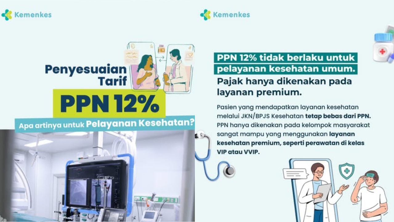 Kemenkes Jamin Layanan Kesehatan Umum Tidak Kena PPN 12 Persen