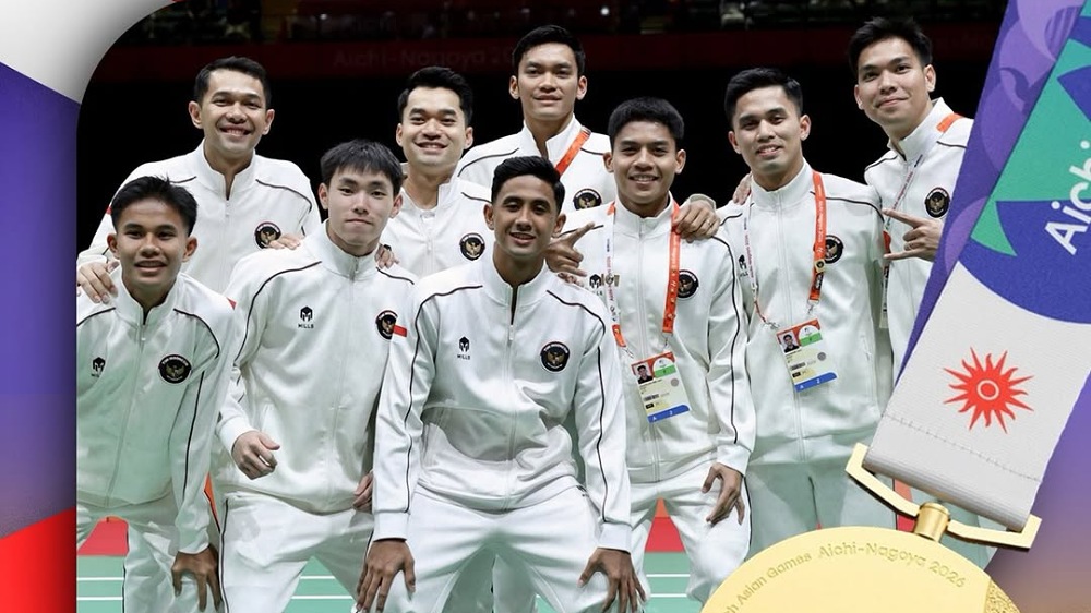Emas Pertama Indonesia di Asian Games 2026 Datang dari Tim Bulu Tangkis Putra