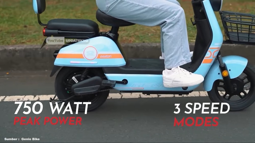 Genio Easton S2 Jadi Sorotan, Sepeda Listrik Rp4 Jutaan dengan NFC, Speaker Bluetooth dan USB Charging