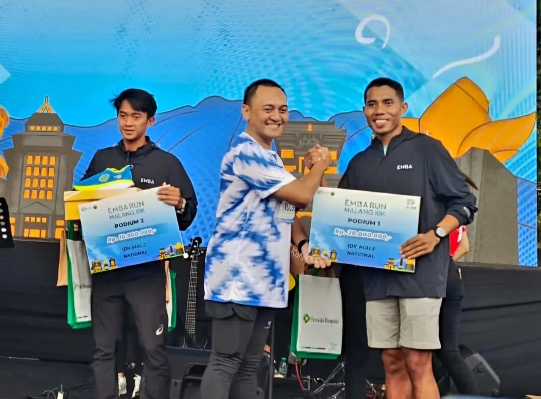 EMBA Run Malang 10K Diikuti Ribuan Pelari, Dandim 0833 Puji Semangat Para Peserta