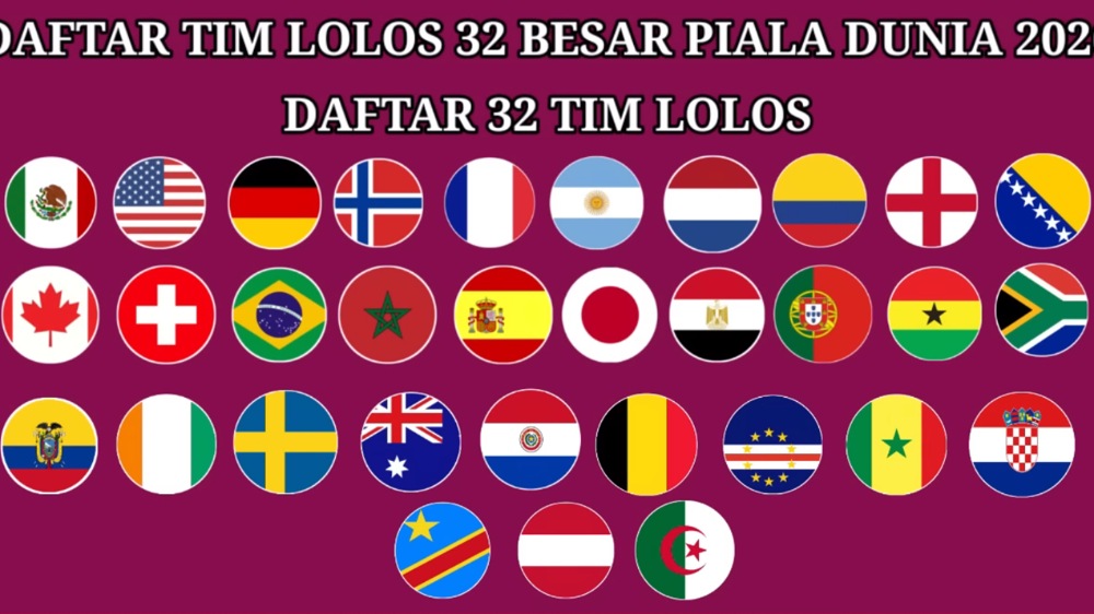 Daftar 32 Tim Lolos Piala Dunia 2026 Lengkap, Ghana dan RD Kongo Amankan Tiket Terakhir