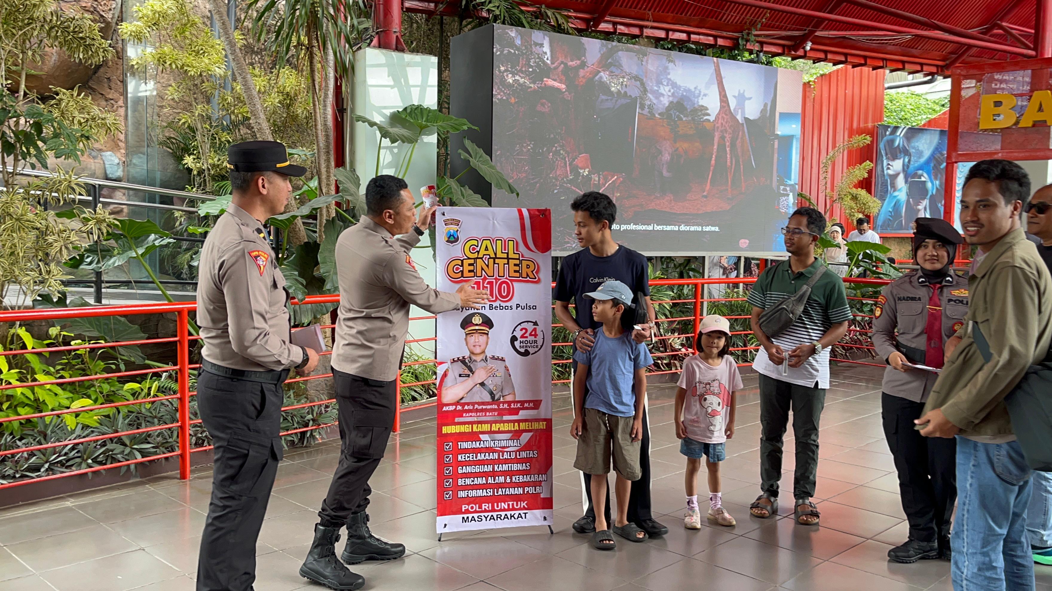 Polres Batu Gencarkan Patroli dan Sosialisasi Call Center 110