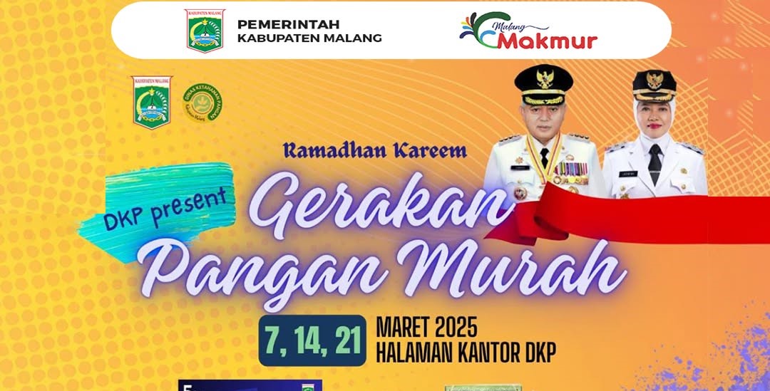 Pemerintah Kabupaten Malang Gelar Gerakan Pangan Murah Menyambut Ramadan, Tempatnya di Pakisaji