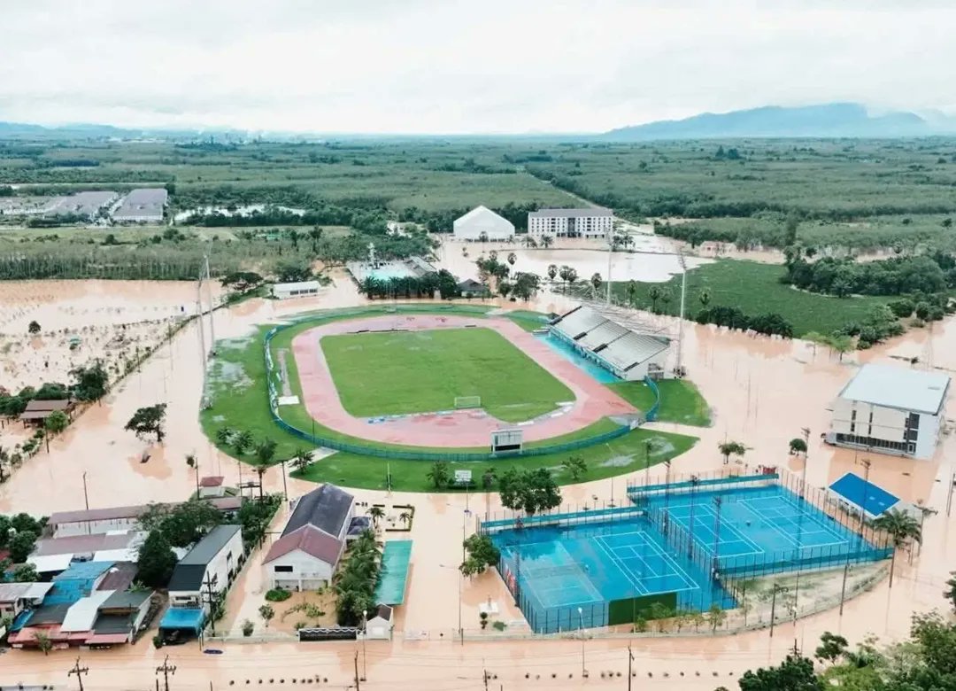 Thailand Selatan Banjir Bandang, Ribuan Warga Mengungsi, Venue SEA Games 2025 Dialihkan