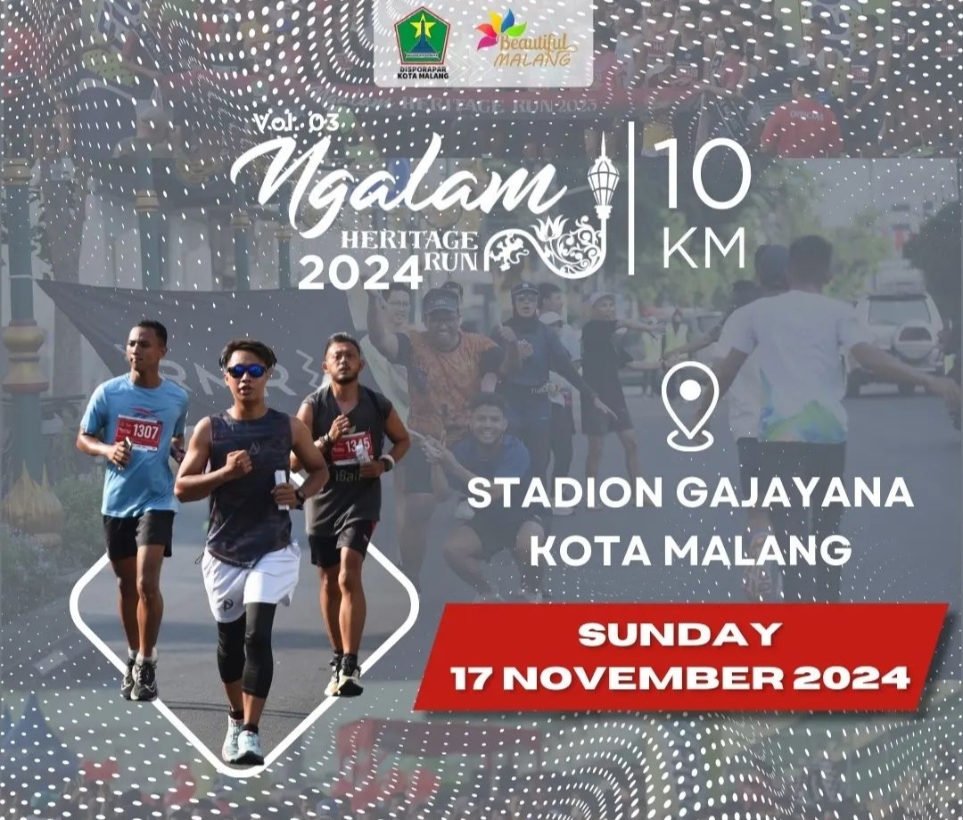 Tercatat 1.100 Pelari Akan Ikuti Ngalam Heritage Run 2024, Ada Asal Kenya